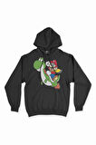 Süper Mario Ejderha Kapşonlu Sweatshirt Hoodie