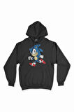 Super Sonic Kapşonlu Sweatshirt Hoodie