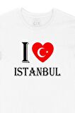 I Love İstanbul Tişört