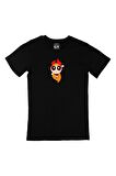 Powerpuff Girls Blossom Siyah Tişört