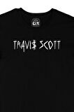 Travis Scott Siyah Tişört