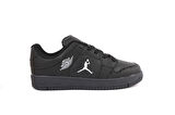 Garantili Unisex Çocuk Ortopedik Sneaker Spor Ayakkabı 26-27-28-29-30 Numara Siyah