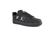 Garantili Unisex Çocuk Ortopedik Sneaker Spor Ayakkabı 26-27-28-29-30 Numara Siyah
