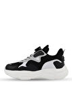 Garantili Unisex Ortopedik Sneaker Mekanizmalı Çocuk Spor Ayakkabı 31-32-33-34-35-36 Numara Siyah
