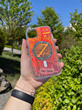 iPhone 11 Uyumlu Hologramlı Silikon Kılıf / Red