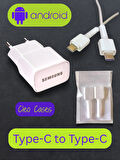 Type-C To Type-C Yeni Nesil Android Şarj Kablo Ucu Koruyucu