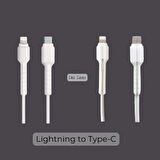 2 Çift Type-C To Lightning Şarj Kablo Ucu Koruyucu