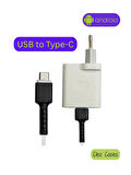 Usb To Type-C Yeni Nesil Android Şarj Kablo Ucu Koruyucu
