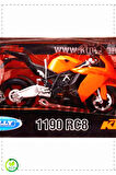 1 Adet 1:10 1190 RC8 Model Motosiklet Kız Oyuncakları Erkek Cocuk Egitici Montessori Oyuncaklar