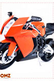 1 Adet 1:10 1190 RC8 Model Motosiklet Kız Oyuncakları Erkek Cocuk Egitici Montessori Oyuncaklar