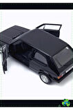 1 Adet 1:24 Volswagen Golf Mk1 GTI 1979 Model Araba Kız Erkek Cocuk Egitici Montessori Oyuncaklar N