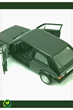 1 Adet 1:24 Volswagen Golf Mk1 GTI 1979 Model Araba Kız Erkek Cocuk Egitici Montessori Oyuncaklar N