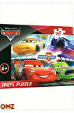 1 Adet PUZZLE-15356 Disney Cars 3 160 Parça Puzzle Kız Cocuk Erkek Cocuk Egitici Montessori Oyuncak