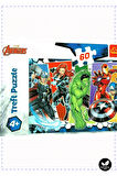 1 Adet PUZZLE-17357  The60 Parça Puzzle Egitici Kız Erkek Cocuk Oyuncak Montessori Oyuncaklar