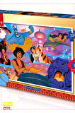 1 Adet KS Aladdin Puzzle 200 Parça Egitici Kız Erkek Cocuk Oyuncak Montessori Oyuncaklar