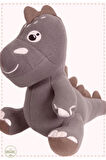 Dino Peluş Oyuncak Gri 25 cm Erkek Kız Cocuk Oyuncakları Egitici Montessori Oyuncaklar