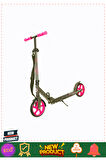 Evo Flexi Max 2 Tekerlekli Scooter Pembe Kız Erkek Çocuk Oyuncakları Eğitici Oyuncaklar