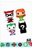 Funko Bitty Pop Dc Harley Quinn 4'lü Paket Kız Erkek Çocuk Oyuncakları Eğitici Oyuncaklar