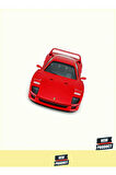 78700 Rastar 1:14 Ferrari F40 Uzaktan Kumandalı Araba Kız Erkek Çocuk Oyuncakları Eğitici Oyu