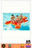 Ibn57528 Istakoz Binici 213x137cm- 5 Litre Kız Erkek Çocuk Oyuncakları Eğitici Oyuncaklar
