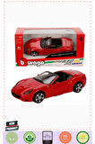 Bburagoo 1:43 Ferrari Model Araçlar Kız Erkek Çocuk Oyuncakları Eğitici Oyuncaklar