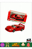 Bburagoo 1:43 Ferrari Model Araçlar Kız Erkek Çocuk Oyuncakları Eğitici Oyuncaklar
