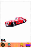 Bburagoo 1:24 Mersedes Benz 300sl 1954 Model Araba Kız Erkek Çocuk Oyuncakları Eğitici Oyunca