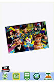 Ts714 Ks Toy Story 4 / 100 Parça Puzzle Kız Erkek Çocuk Oyuncakları Eğitici Oyuncaklar