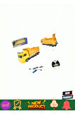 Rg-618-6a-7a Kumandalı Full Fonksiyon Şarjlı 1:18 Kamyon / Çöp Kamyonu Kız Erkek Çocuk Oyunca