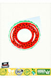 Kzl-95821 Simit Karpuz Desenli 50cm-oyuncak Kız Erkek Çocuk Oyuncakları Eğitici Oyuncaklar