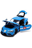1:24 Jada Robotech M Sterling 20 Toyota Supra Mavi Kız Erkek Çocuk Oyuncakları Eğitici Oyunca