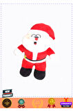 Peluş Noel Baba 38cm Kız Erkek Çocuk Oyuncakları Eğitici Oyuncaklar