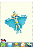 Wb100 Warnerrr Brosss 100. Yıl Wile E. Coyote Figürü Waw03000 Kız Erkek Çocuk Oyuncakları Eği