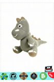 Dino Peluş Oyuncakgri 25cm Kız Erkek Çocuk Oyuncakları Eğitici Oyuncaklar