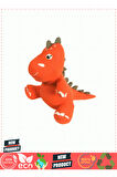 Dino Peluş Oyuncak Turuncu 40cm Kız Erkek Çocuk Oyuncakları Eğitici Oyuncaklar