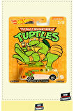 Hott Wheelsss Ninja Turtles Premium Arabalar 55 Chevy Panel Kız Erkek Çocuk Oyuncakları Eğiti