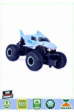 1:15 Monster Jam Megalodon Storm Kumandalı Amfibi Araç Kız Erkek Çocuk Oyuncakları Eğitici Oy