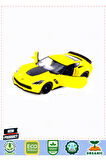 Welly 1:24 2017 Chevrolet Corvette Z06 Kız Erkek Çocuk Oyuncakları Eğitici Oyuncaklar