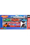 Speed Racer Road Series Truck Metal Model Araba Seti toy-40 Kız Erkek Çocuk Oyuncakları Eğiti