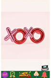 Kırmızı Renk Xoxo Yazılı Parti Gözlüğü 17x7cm Kız Erkek Çocuk Oyuncakları Eğitici Oyuncaklar