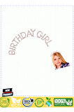 Gümüş Kristal Taşlı Birthday Girl Doğum Günü Tacı Ithal Ürün A Kalite 17x16cm Kız Erkek Çocuk