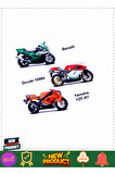 May 34007 Motorsiklet 1:18 -necotoys 5 Litre Kız Erkek Çocuk Oyuncakları Eğitici Oyuncaklar