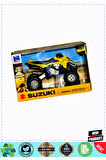 43393 1:12 Suzuki Quadracer R450 Motor 5 Litre Kız Erkek Çocuk Oyuncakları Eğitici Oyuncaklar