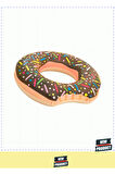 Summer Flavors Collection Donut Simit 107cm 5 Litre Kız Erkek Çocuk Oyuncakları Eğitici Oyuncaklar