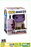 Funko POP Figür MArveling Endgame Thanos in the Garden 1 Gram Kız Erkek Çocuk Oyuncakları Eğitici Oy