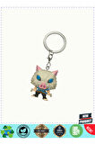 Funko POP Anahtarlık Animations Demon Slayer Inosuke Hashıbıra 1 Gram Kız Erkek Çocuk Oyuncakları Eğ