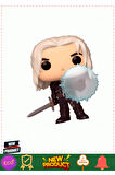Funko Pop Figür Tv Witcher Geralt With Shield 5 Litre Kız Erkek Çocuk Oyuncakları Eğitici Oyuncaklar