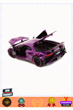 Jada 1:24 Pink Slips Lamborghini Aventador SV Model Araba 1 Gram Kız Erkek Çocuk Oyuncakları Eğitici