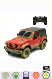 32021 Kumandalı Jeep Wrangler Rubicon Muddy 1:24 1 Gram Kız Erkek Çocuk Oyuncakları Eğitici Oyuncakl