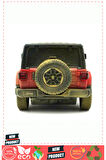 32021 Kumandalı Jeep Wrangler Rubicon Muddy 1:24 1 Gram Kız Erkek Çocuk Oyuncakları Eğitici Oyuncakl